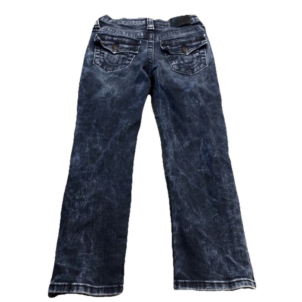 True Religion Geno slim Blue‎ Youth Boys jeans size 6 Adjustable Waist